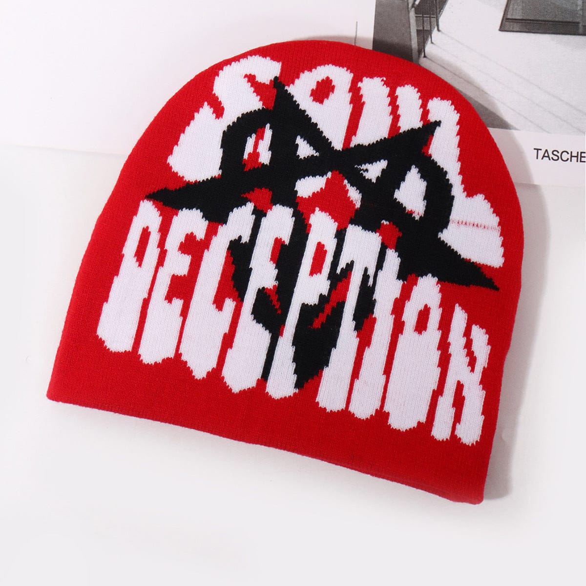 RDMCLOTHINGART tapestry hoodie BEANIE-2147