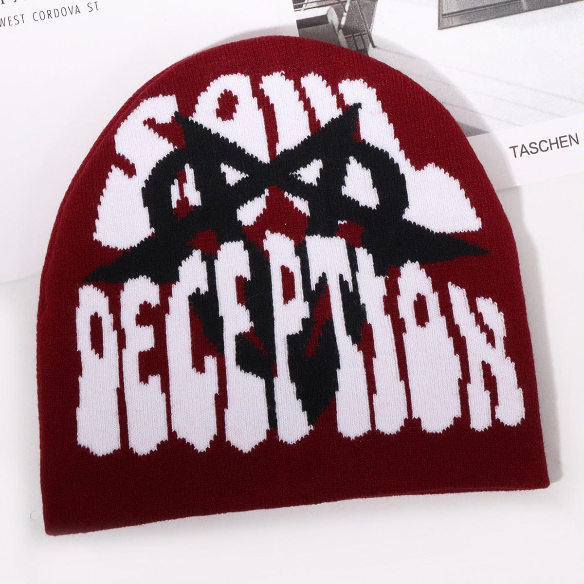 RDMCLOTHINGART tapestry hoodie BEANIE-2147