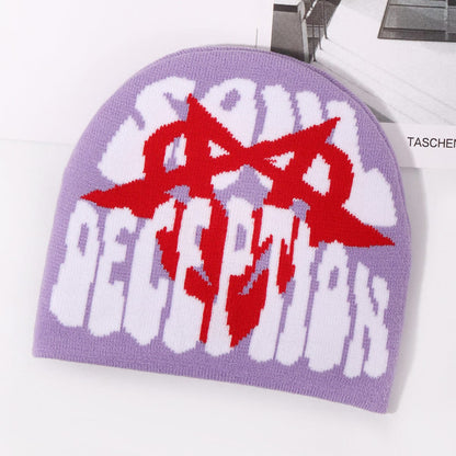 RDMCLOTHINGART tapestry hoodie BEANIE-2147