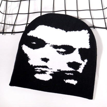RDMCLOTHINGART tapestry hoodie BEANIE-2148