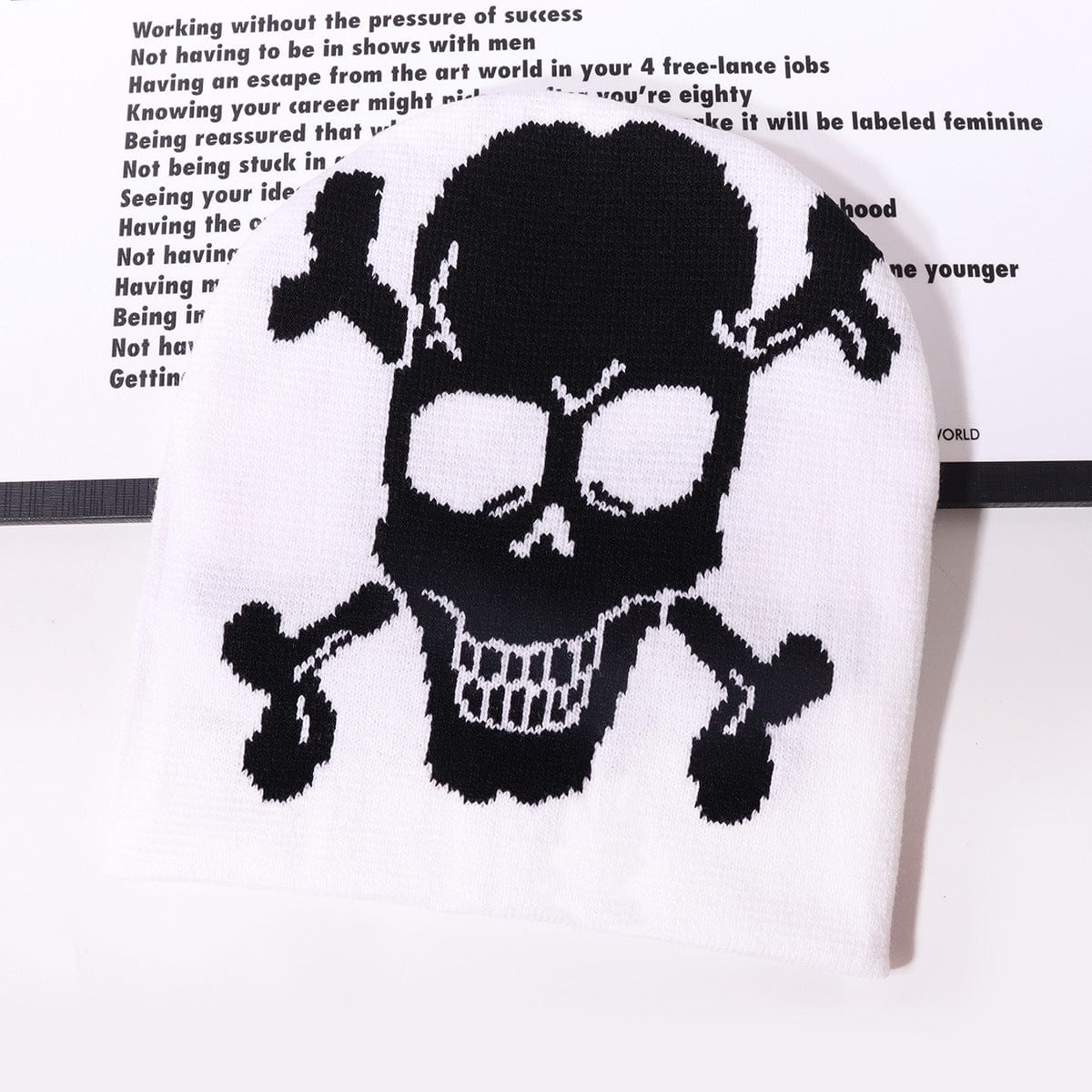RDMCLOTHINGART tapestry hoodie BEANIE-2150