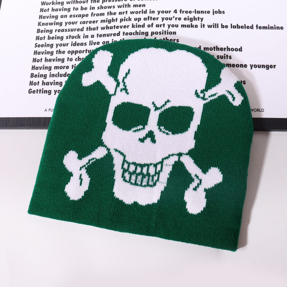 RDMCLOTHINGART tapestry hoodie BEANIE-2150