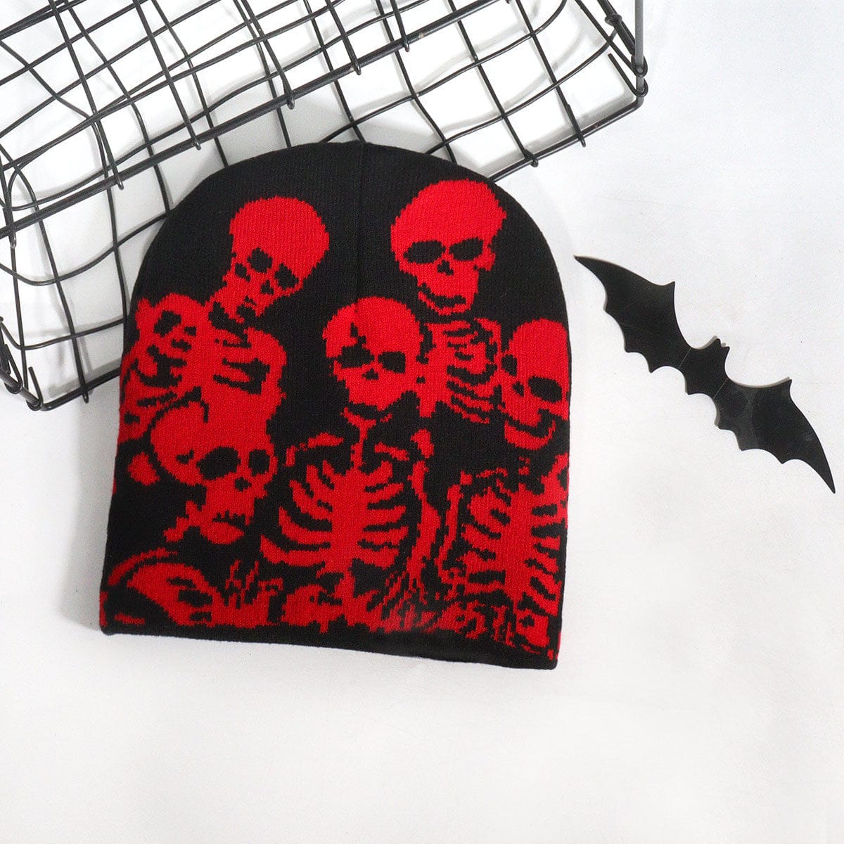 RDMCLOTHINGART tapestry hoodie BEANIE-2156