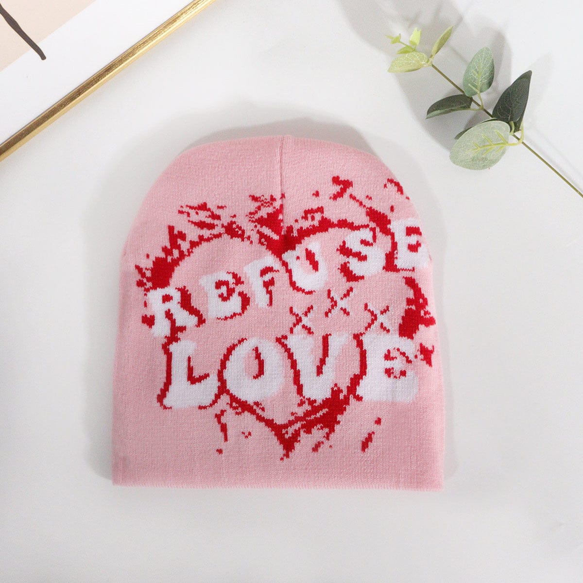 RDMCLOTHINGART tapestry hoodie BEANIE-2157