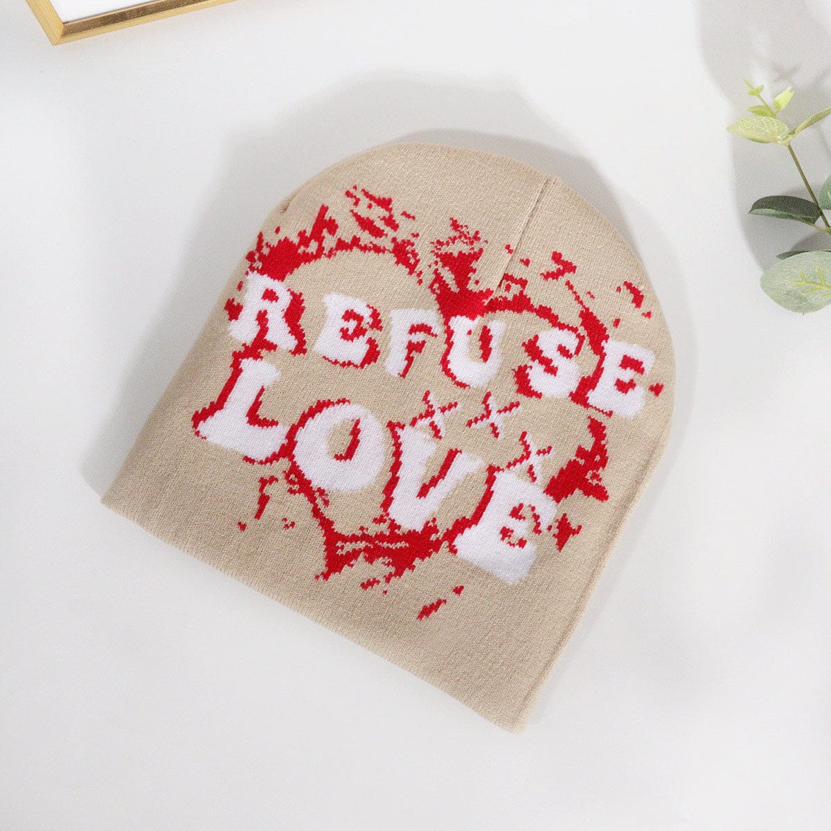 RDMCLOTHINGART tapestry hoodie BEANIE-2157