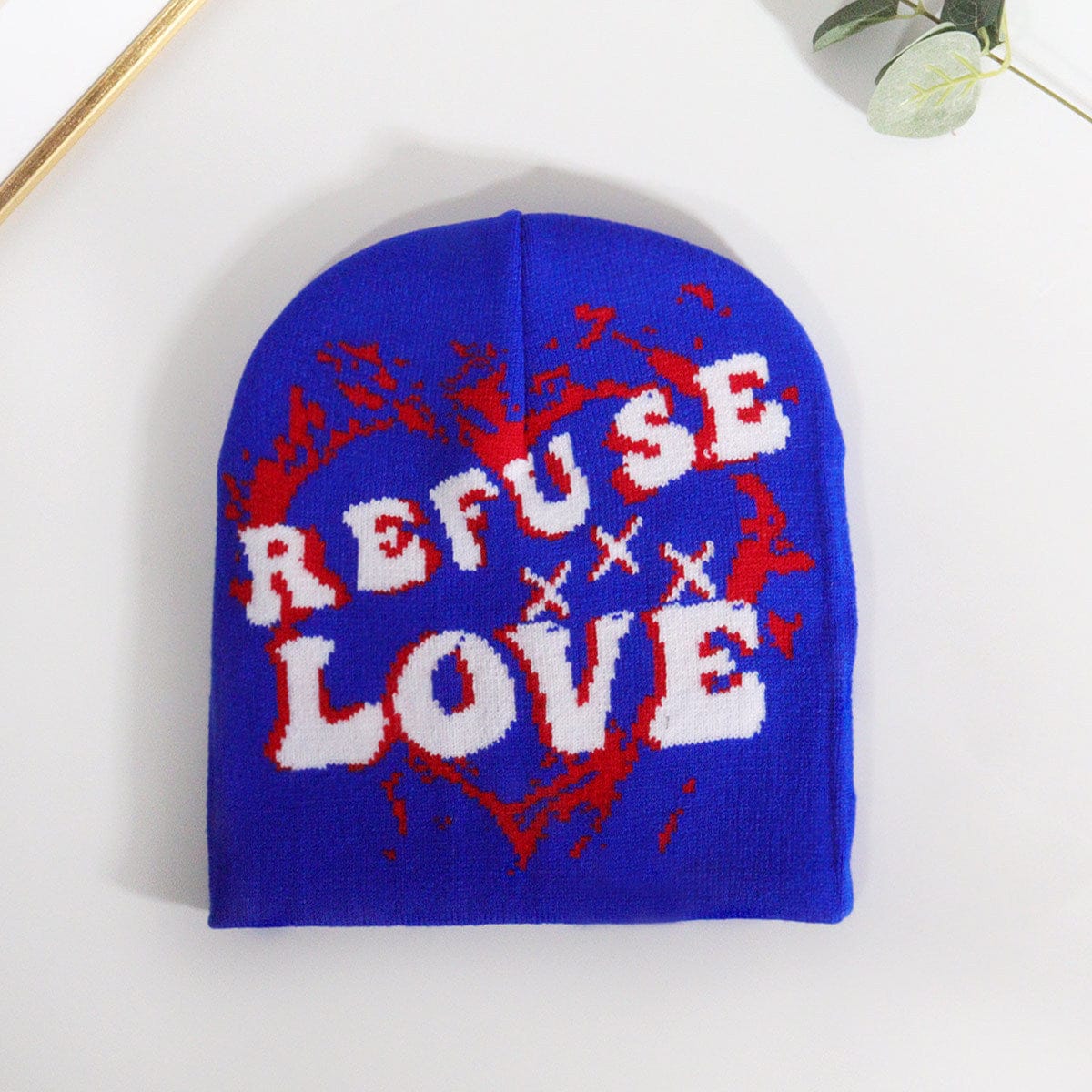 RDMCLOTHINGART tapestry hoodie BEANIE-2157