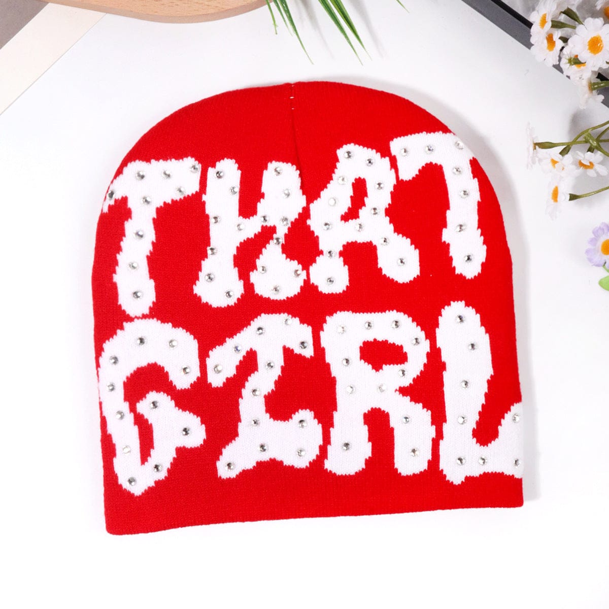 RDMCLOTHINGART tapestry hoodie BEANIE-2165
