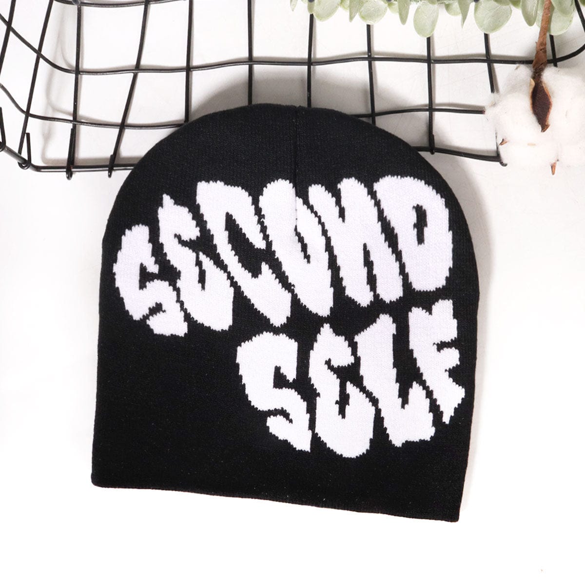 RDMCLOTHINGART tapestry hoodie BEANIE-2166