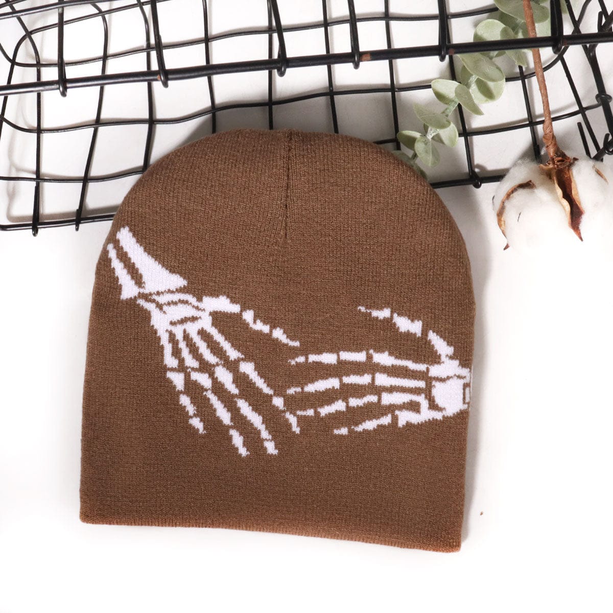 RDMCLOTHINGART tapestry hoodie BEANIE-2167