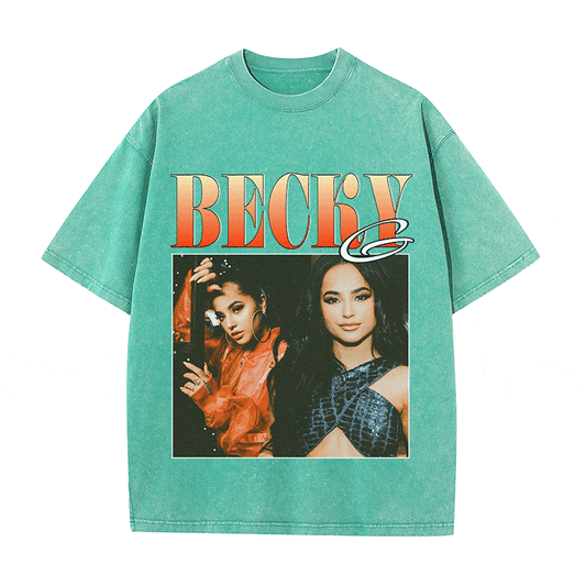 RDMCLOTHINGART tapestry hoodie BECKY G HEAVY WEIGHT COTTON TEE-8852
