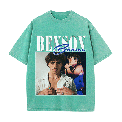 RDMCLOTHINGART tapestry hoodie BENSON HEAVY WEIGHT COTTON TEE-8853