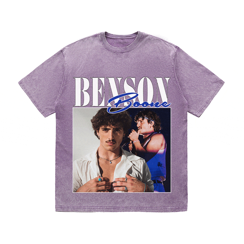 RDMCLOTHINGART tapestry hoodie BENSON HEAVY WEIGHT COTTON TEE-8853