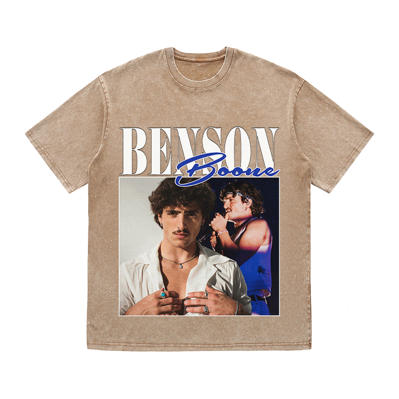 RDMCLOTHINGART tapestry hoodie BENSON HEAVY WEIGHT COTTON TEE-8853