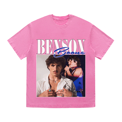 RDMCLOTHINGART tapestry hoodie BENSON HEAVY WEIGHT COTTON TEE-8853