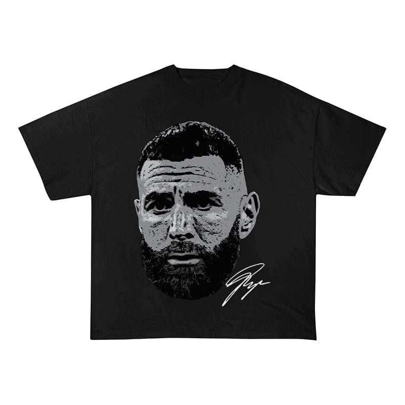 RDMCLOTHINGART tapestry hoodie BENZEMA HEAVY COTTON TEES-9536