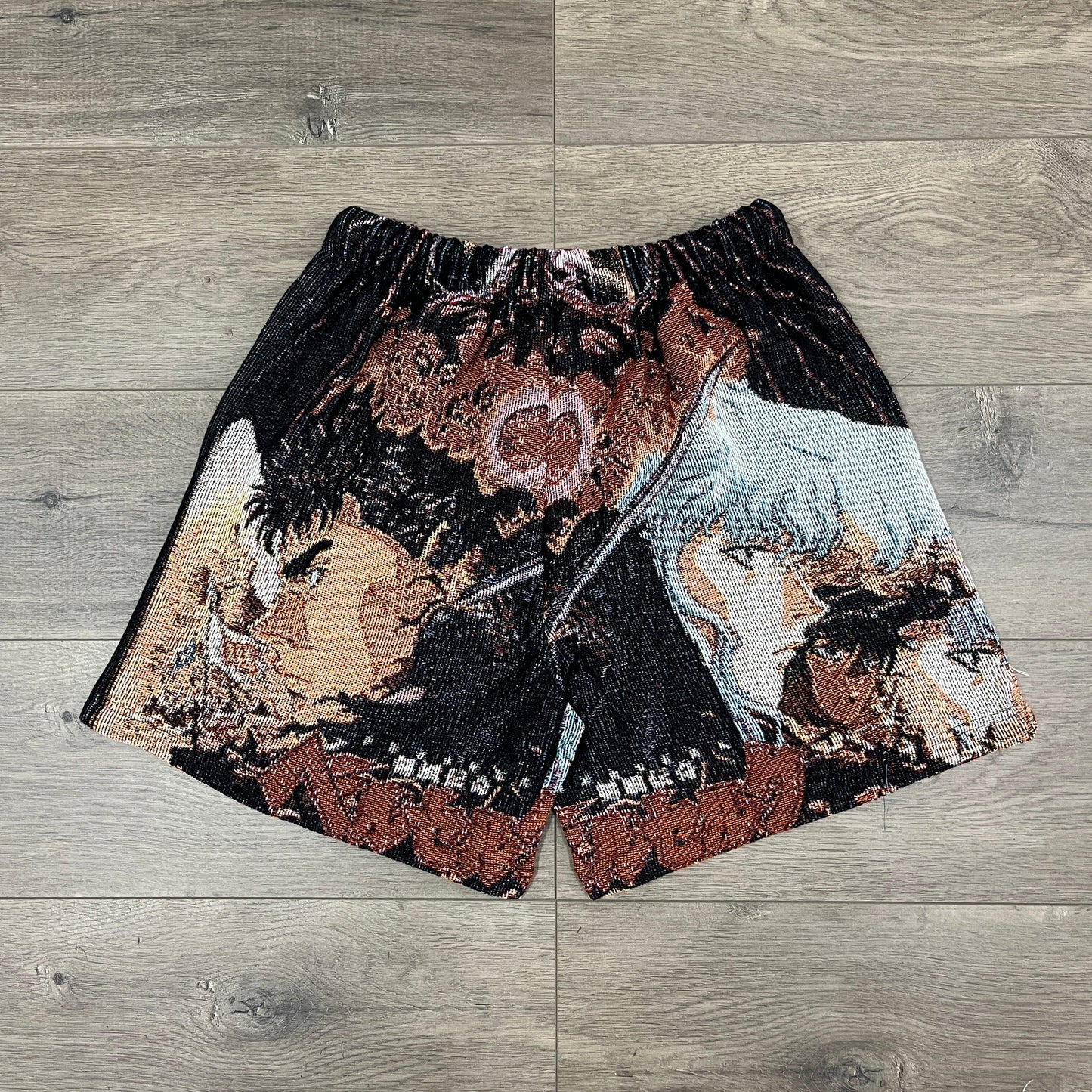BERSERK TAPESTRY SHORTS - RDMCLOTHINGART