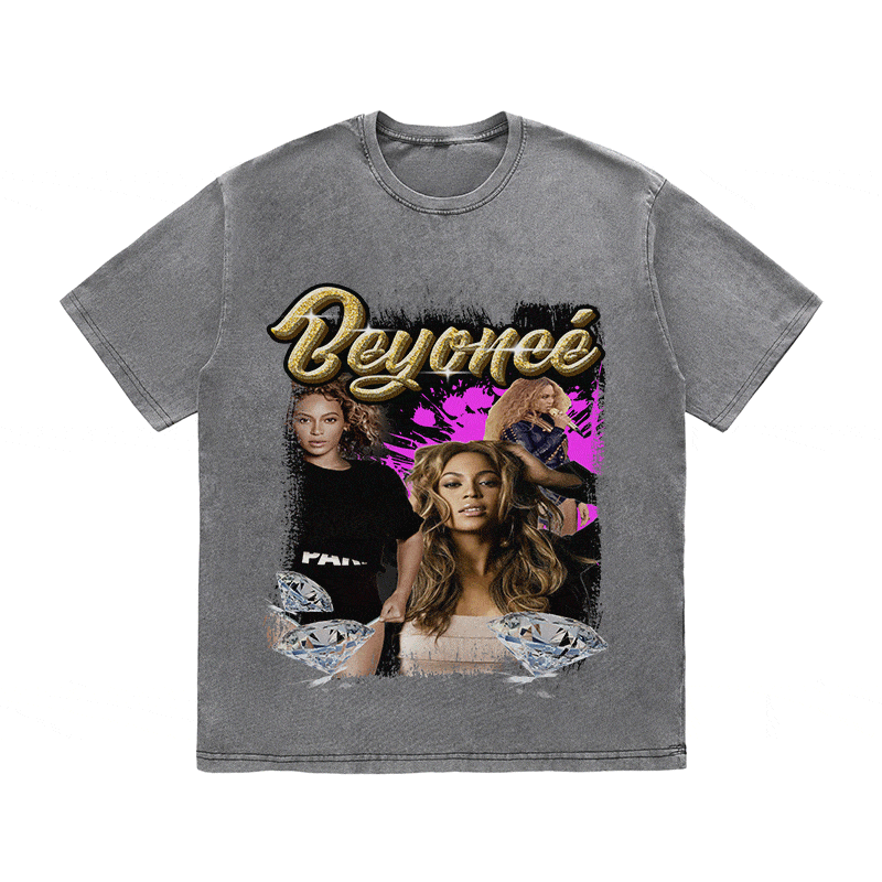 RDMCLOTHINGART tapestry hoodie BEYONCE HEAVY WEIGHT COTTON TEE-9118