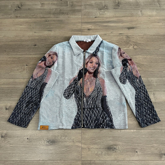 RDMCLOTHINGART tapestry hoodie BEYONCE TAPESTRY JACKET