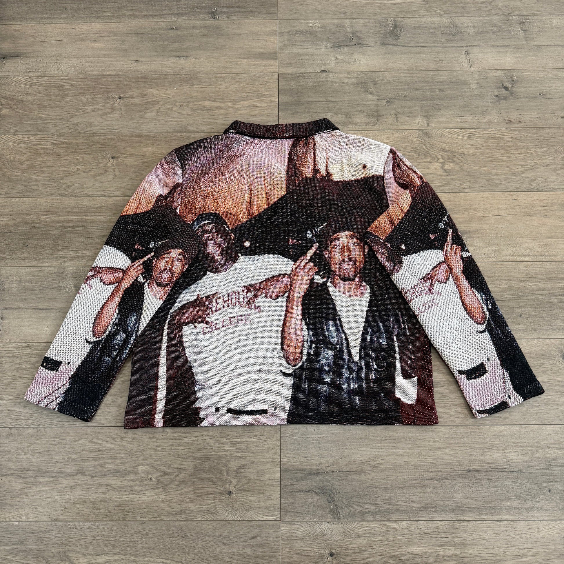 RDMCLOTHINGART tapestry hoodie BIGGIE& PAC  TAPESTRY JACKET