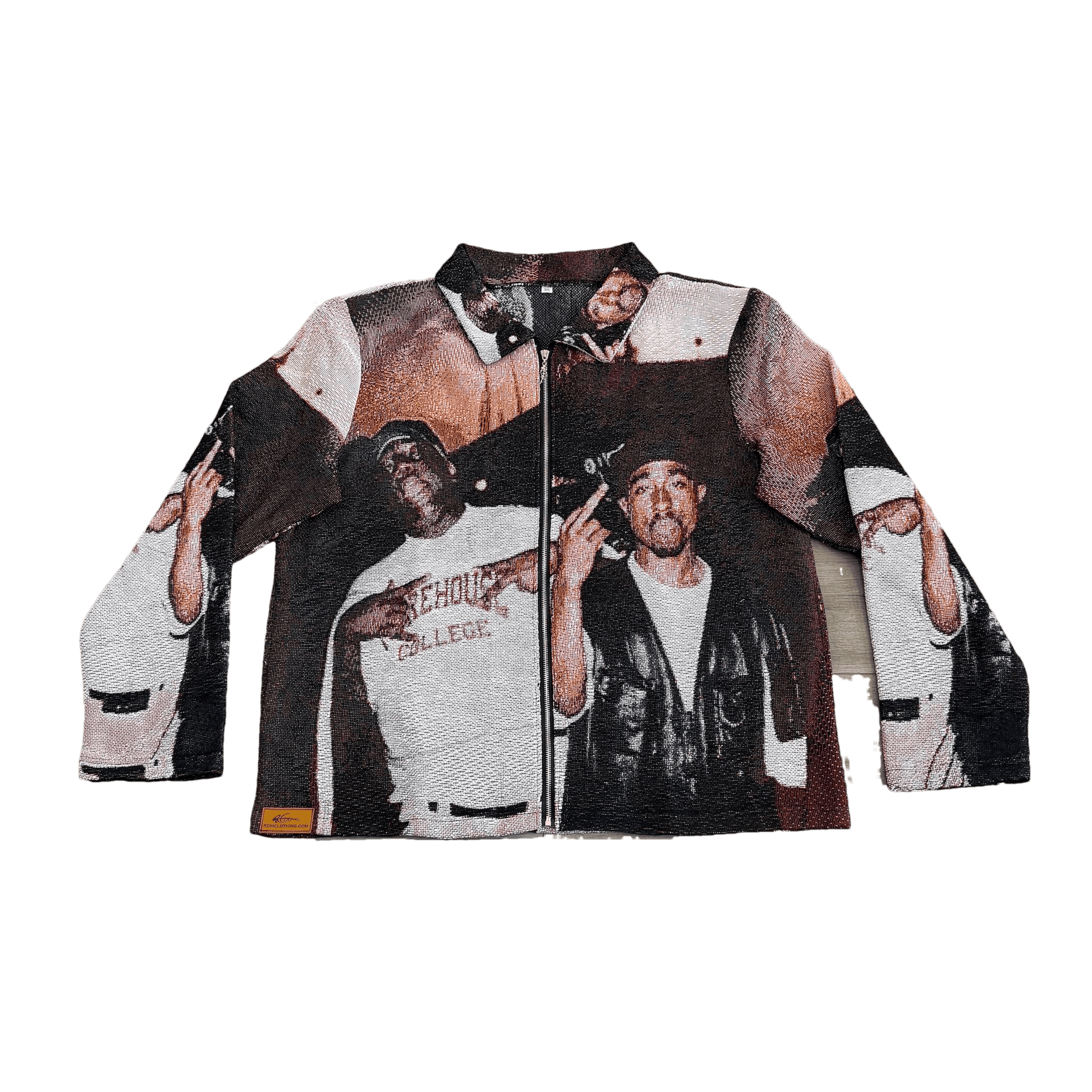 RDMCLOTHINGART tapestry hoodie BIGGIE& PAC  TAPESTRY JACKET