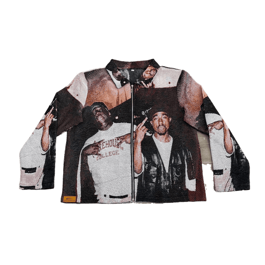 RDMCLOTHINGART tapestry hoodie BIGGIE& PAC  TAPESTRY JACKET