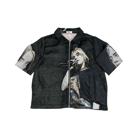 RDMCLOTHINGART tapestry hoodie BILLIE TAPESTRY TEE