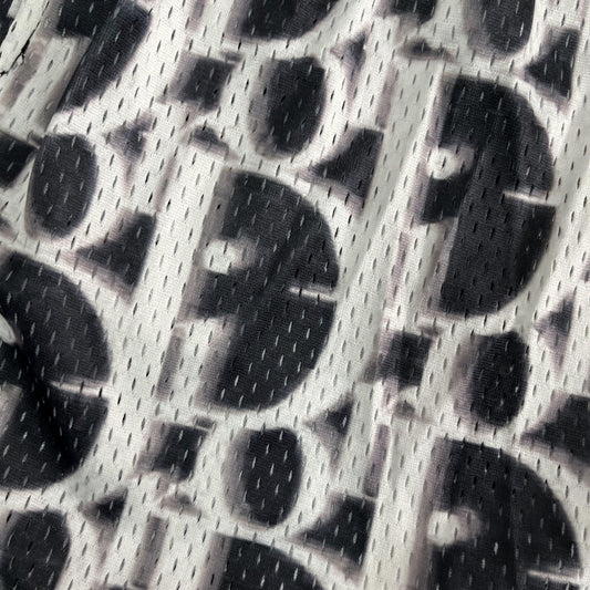 BLACK DC MESH SHORTS-8703 - RDMCLOTHINGART