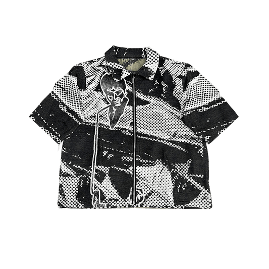 RDMCLOTHINGART tapestry hoodie BLACK SCARFACE TAPESTRY TEE