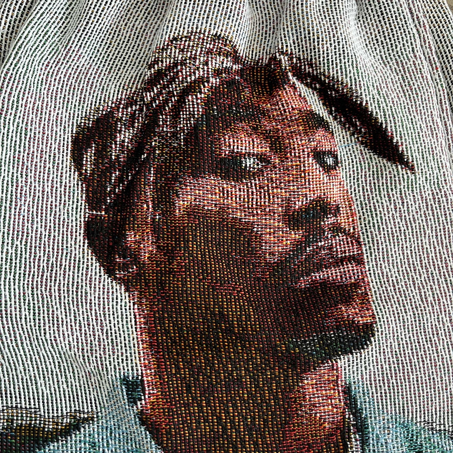 RDMCLOTHINGART tapestry hoodie BLUE 2PAC TAPESTRY SHORTS