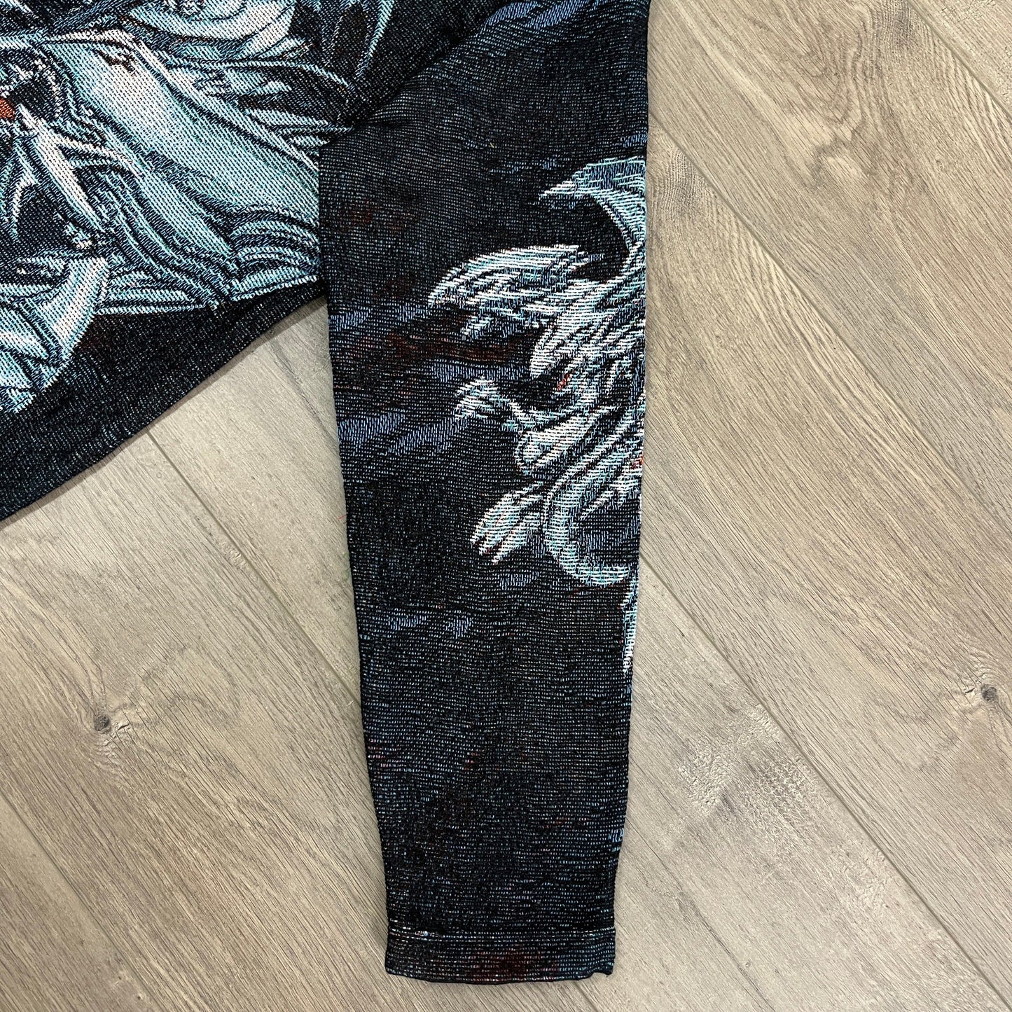 BLUE EYES WHITE DRAGON TAPESTRY JACKET - RDMCLOTHINGART