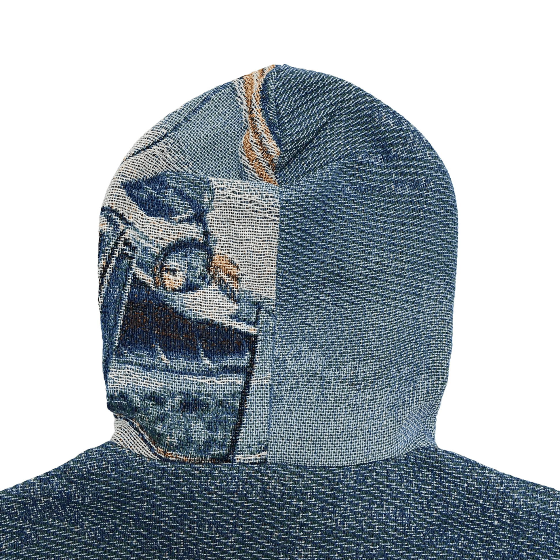 Blue Nip Tapestry - RDMCLOTHINGART