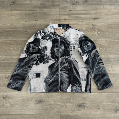 RDMCLOTHINGART tapestry hoodie BOB V3 TAPESTRY JACKET