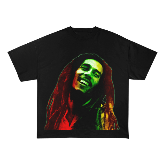 BOBMARLEY HEAVY WEIGHT COTTON TEE-8021 - RDMCLOTHINGART