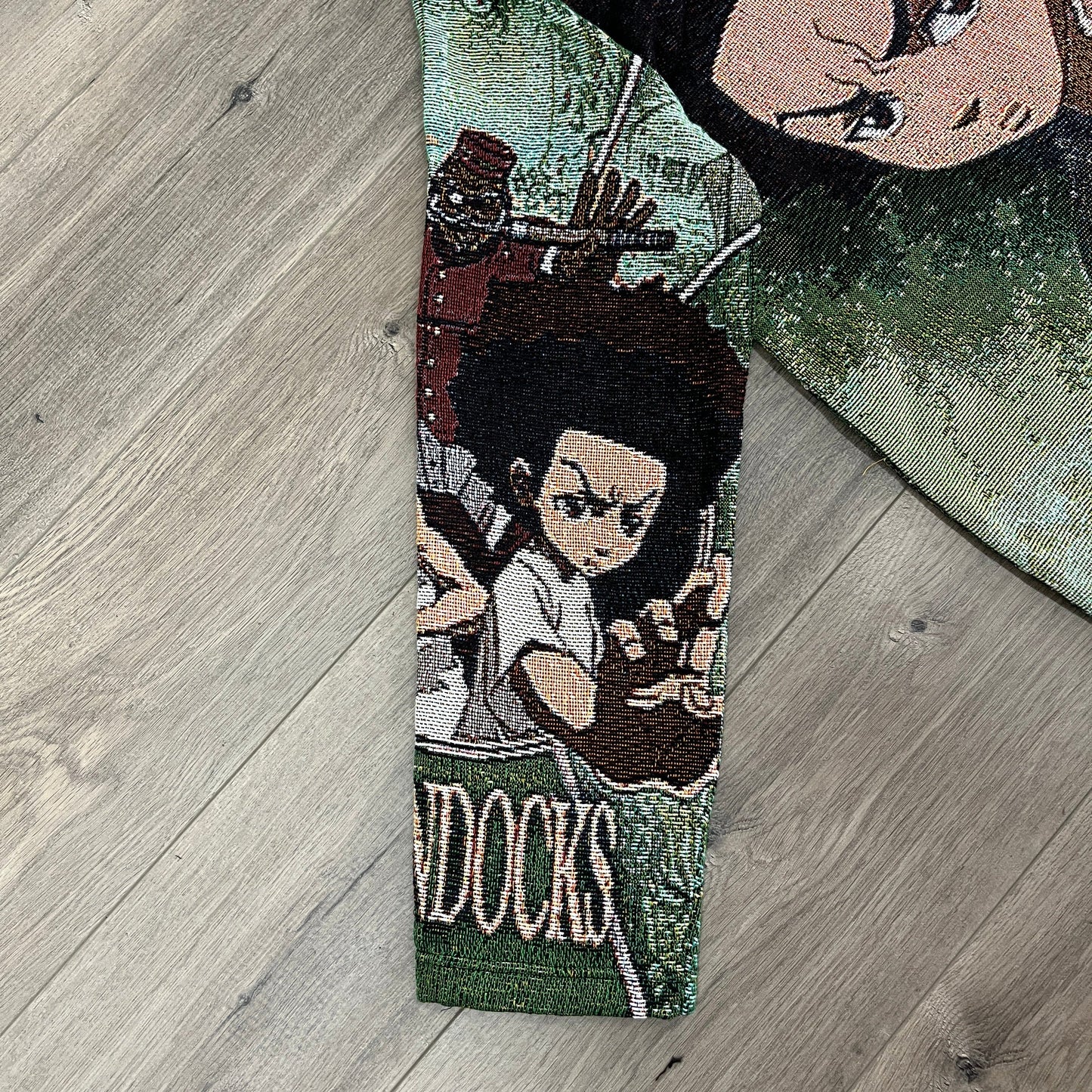 BOONDOCKS TAPESTRY HOODIE - RDMCLOTHINGART