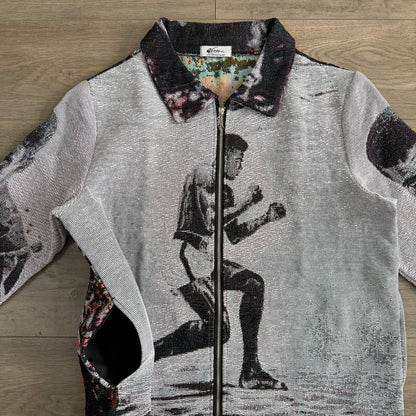 RDMCLOTHINGART tapestry hoodie BOXING V2 TAPESTRY JACKET