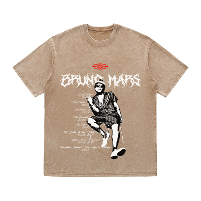 RDMCLOTHINGART tapestry hoodie BRUNO MARS HEAVY WEIGHT COTTON TEE-8874