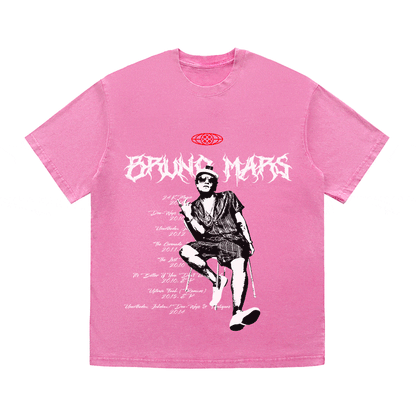 RDMCLOTHINGART tapestry hoodie BRUNO MARS HEAVY WEIGHT COTTON TEE-8874