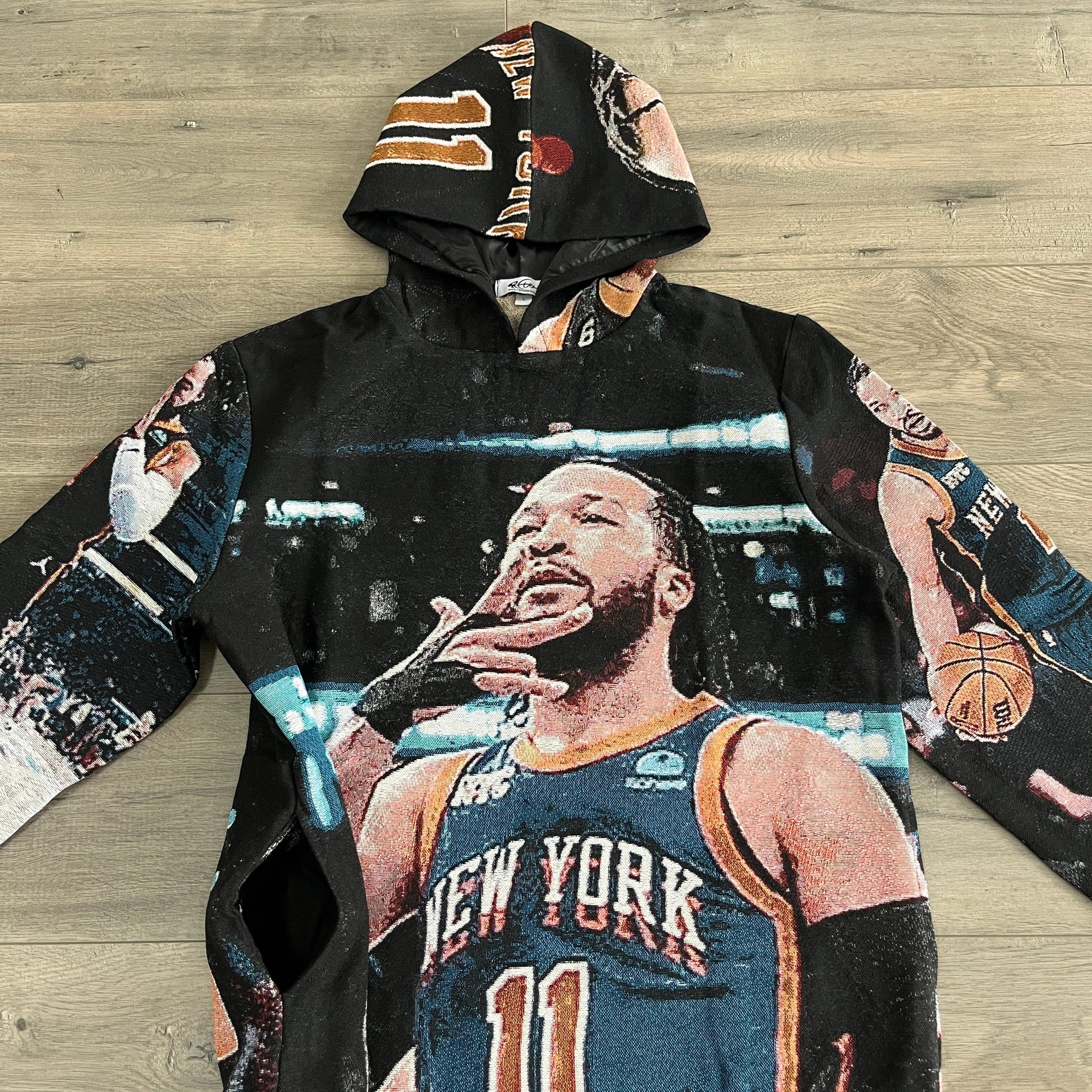 RDMCLOTHINGART tapestry hoodie BRUNSON TAPESTRY HOODIE