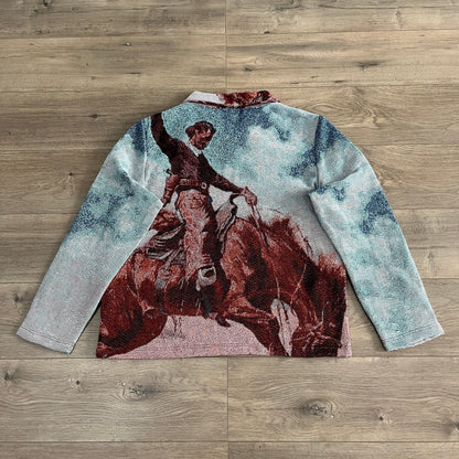 RDMCLOTHINGART tapestry hoodie BUCK JUMPER TAPESTRY JACKET