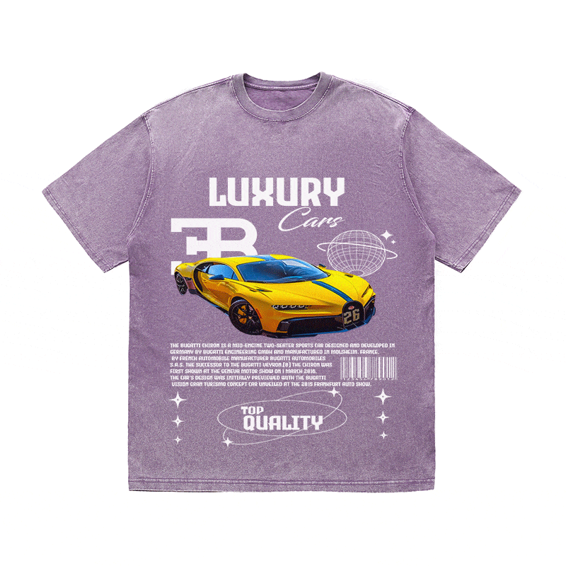 RDMCLOTHINGART tapestry hoodie BUGATTI HEAVY WEIGHT COTTON TEE-9092