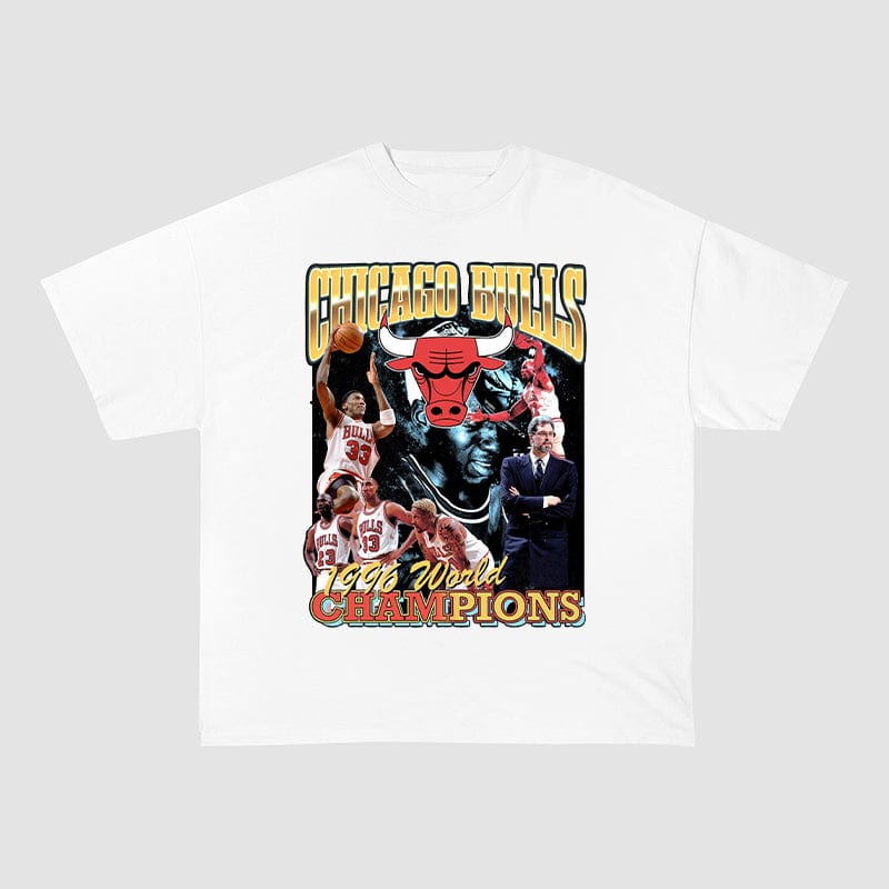 BULLS HEAVY COTTON TEES-8235 - RDMCLOTHINGART