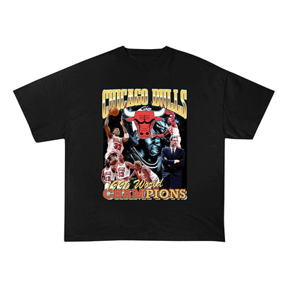 BULLS HEAVY COTTON TEES-8235 - RDMCLOTHINGART