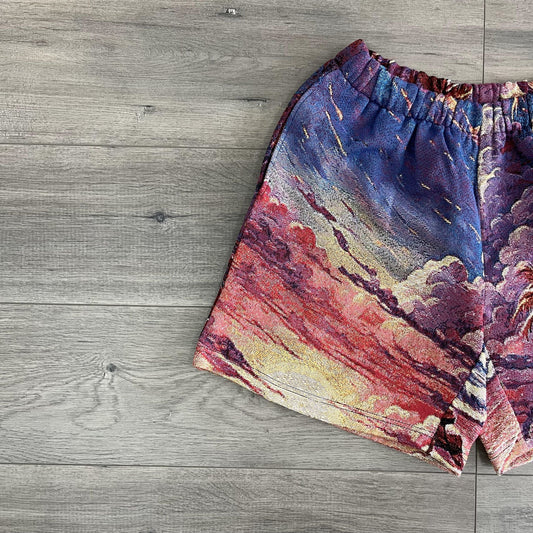 CALIFORNIA TAPESTRY SHORTS - RDMCLOTHINGART
