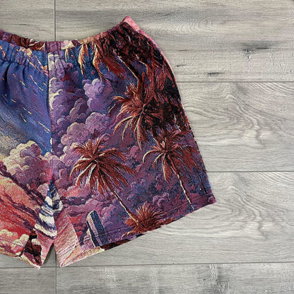 CALIFORNIA TAPESTRY SHORTS - RDMCLOTHINGART