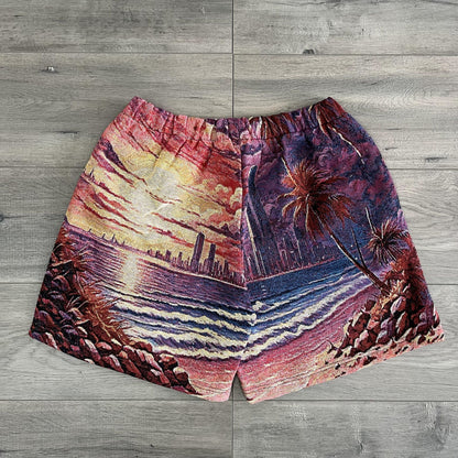 CALIFORNIA TAPESTRY SHORTS - RDMCLOTHINGART