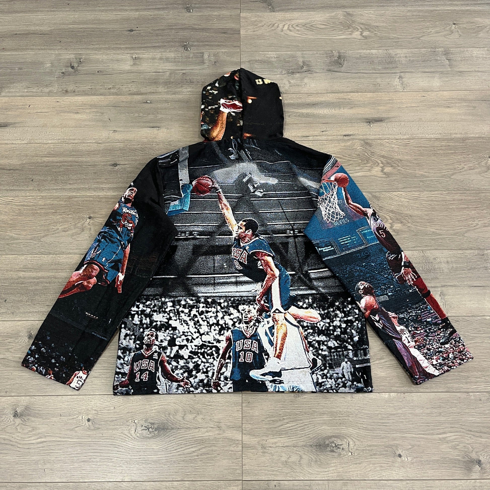 RDMCLOTHINGART tapestry hoodie CARTER TAPESTRY HOODIE