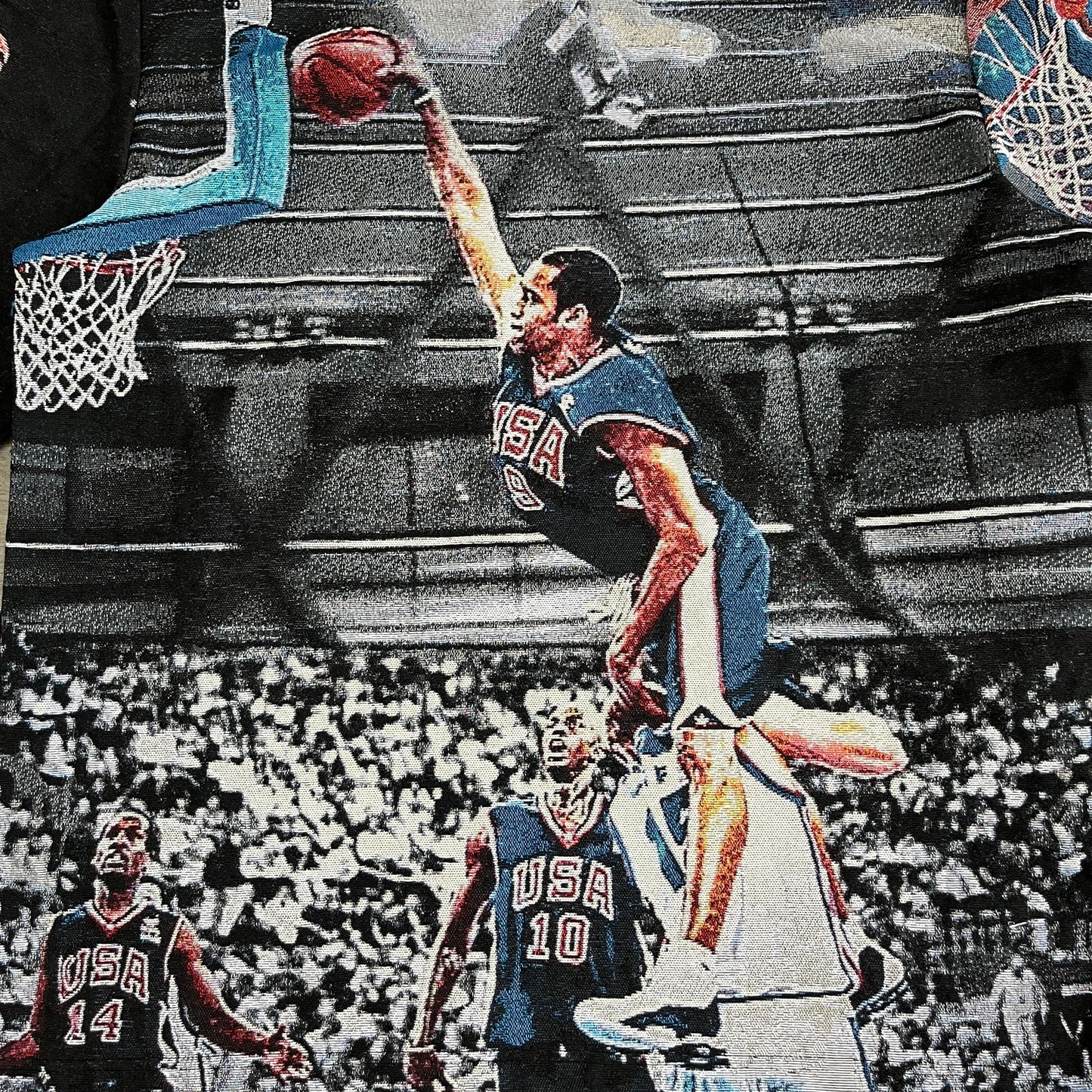 RDMCLOTHINGART tapestry hoodie CARTER TAPESTRY HOODIE