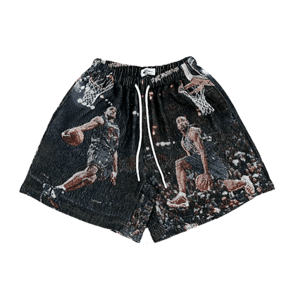 RDMCLOTHINGART tapestry hoodie CARTER TAPESTRY SHORTS