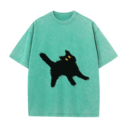 RDMCLOTHINGART tapestry hoodie CAT 2 HEAVY WEIGHT COTTON TEE-9302