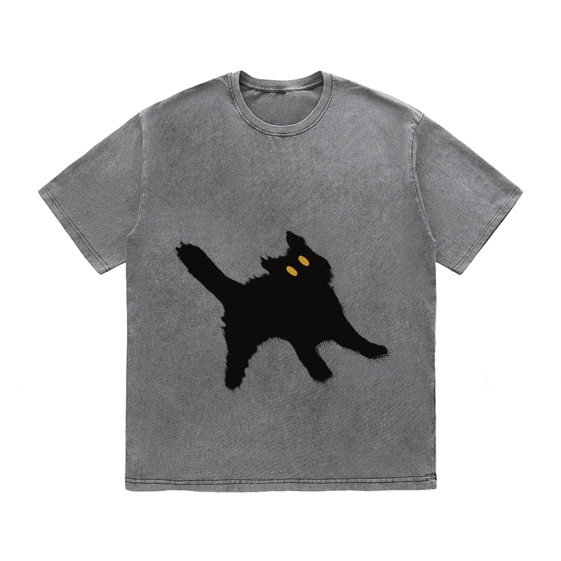 RDMCLOTHINGART tapestry hoodie CAT 2 HEAVY WEIGHT COTTON TEE-9302